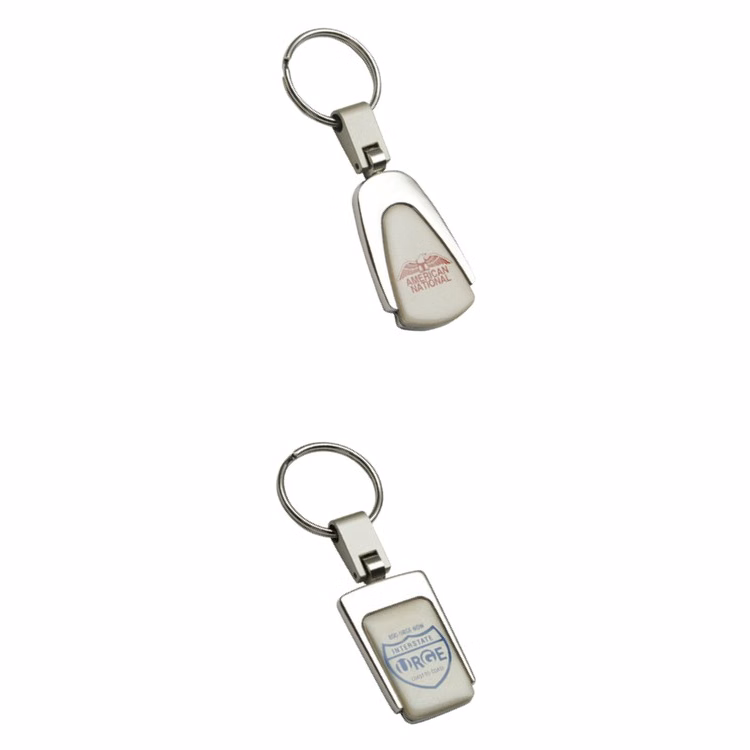 Abrams II Key Tag Satin Nickel