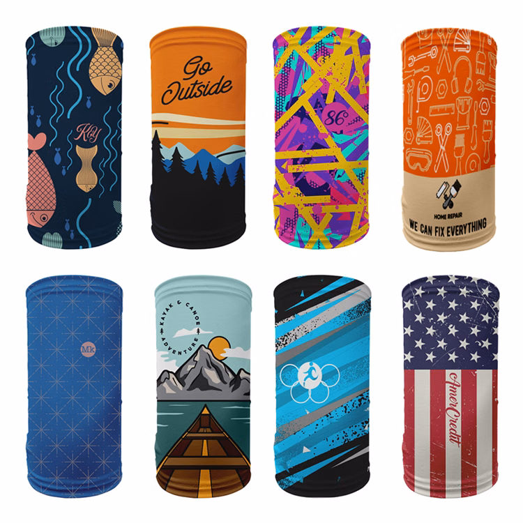 Super Sale - Sublimated Neck Gaiter With Filter Pocket