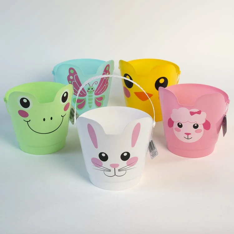 Easter Character Pails - 5 Designs & Colors 1