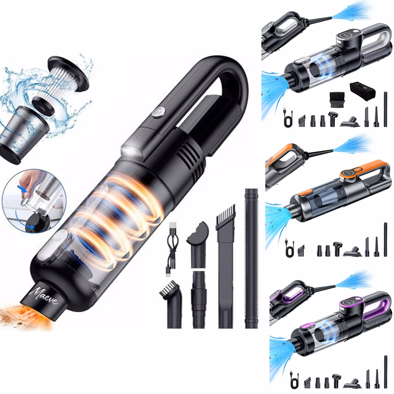 USB Rechargeable Car Vacuum Cleaner Light
