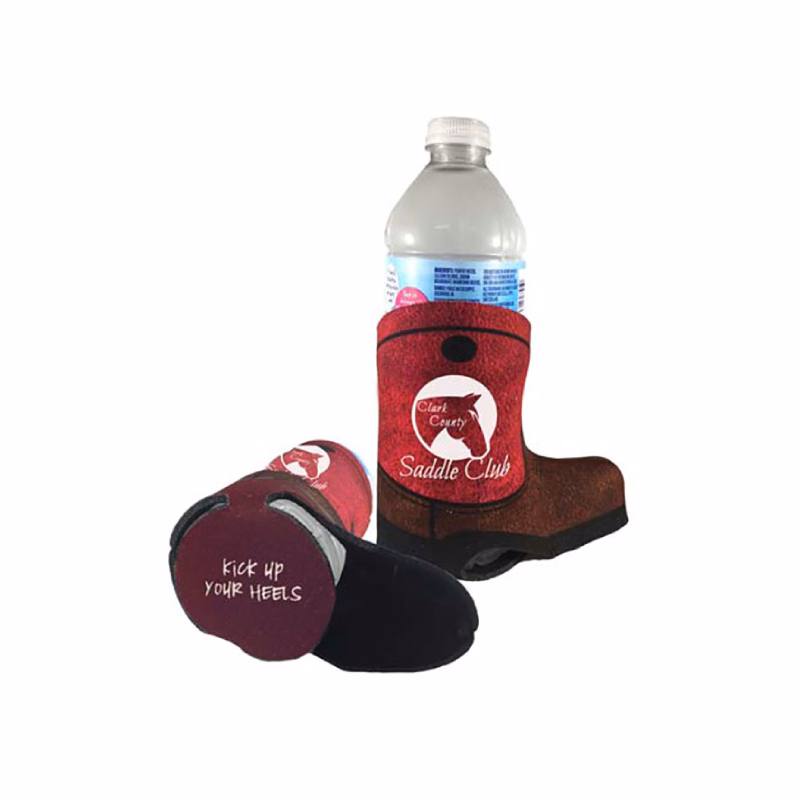 Full Color Boot Shape Can Cooler
