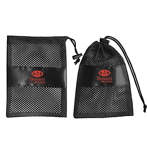 Small Mesh Drawstring Bag 1