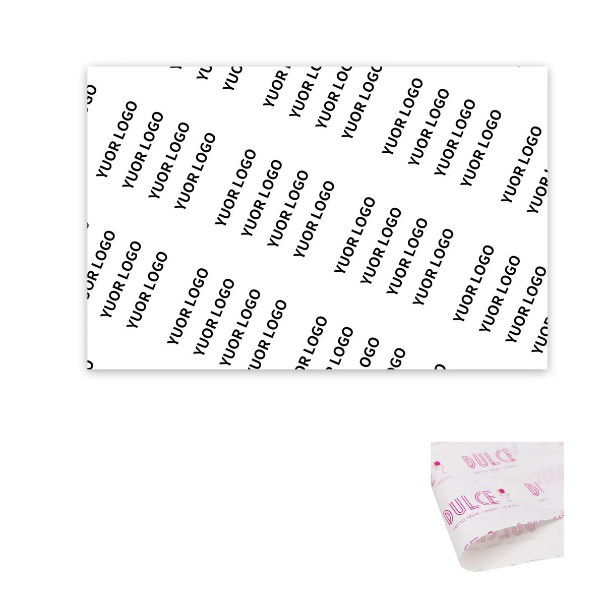 Grease Resistant Paper Wrap for Snacks 1