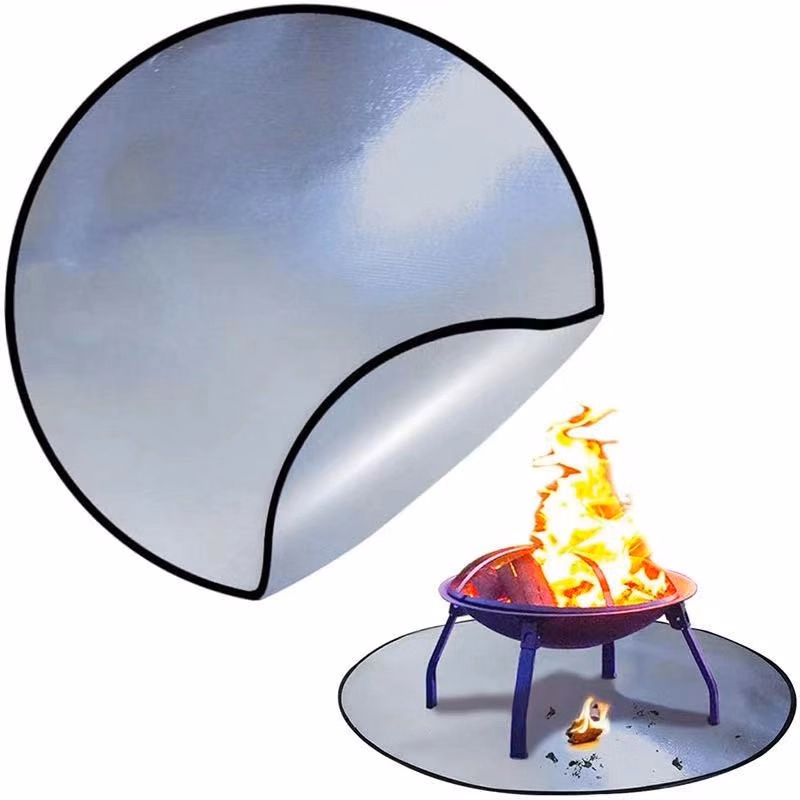32 inch Aluminum Foil Fire Resistant BBQ Mat