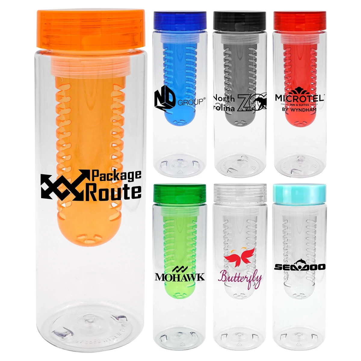 Clear View 24 oz. Bottle With Infuser 1