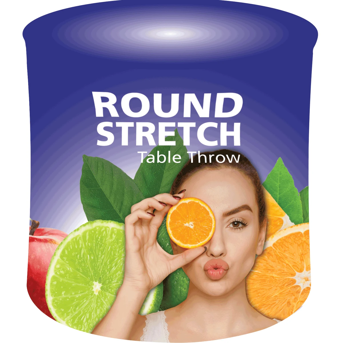 30" Stretch Round Table Throw (30" diameter) 1