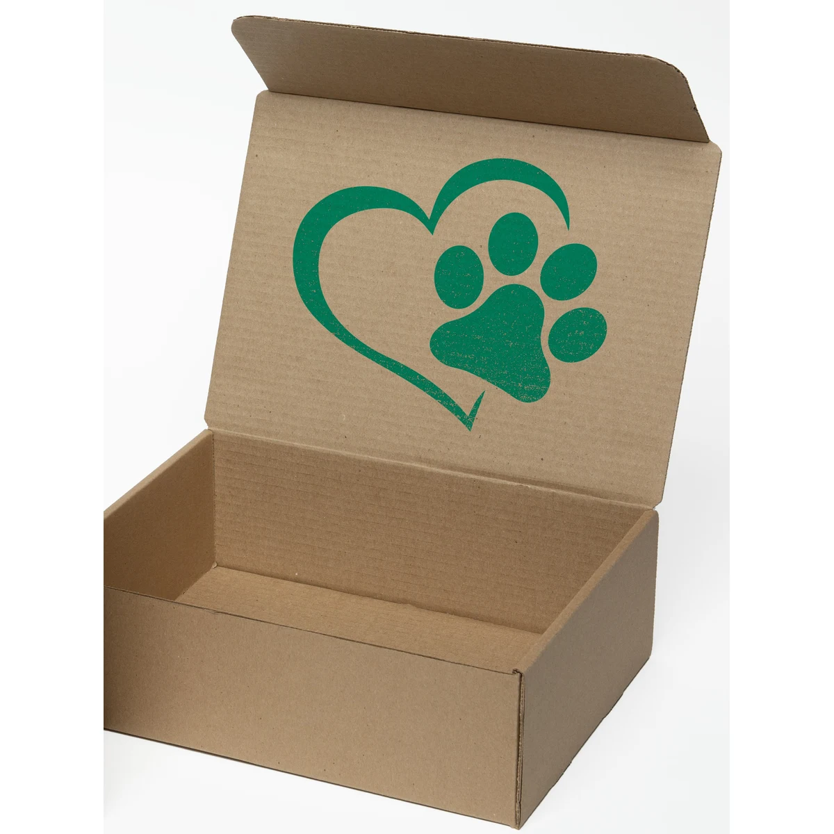 One Color Natural Display Mailer Box w/Inside Imprint (12" x 9" x 4") 1