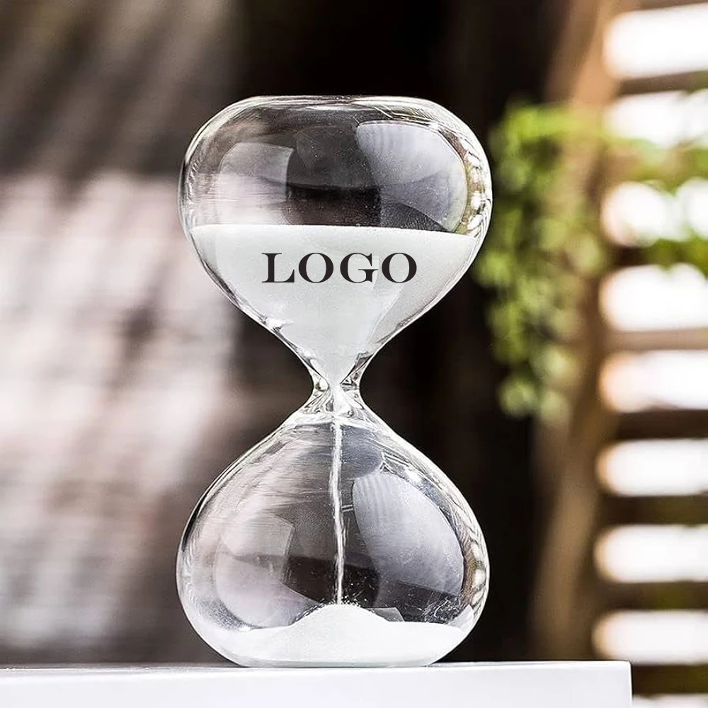 30 Minute Short Modern Glass Sand Timer 1