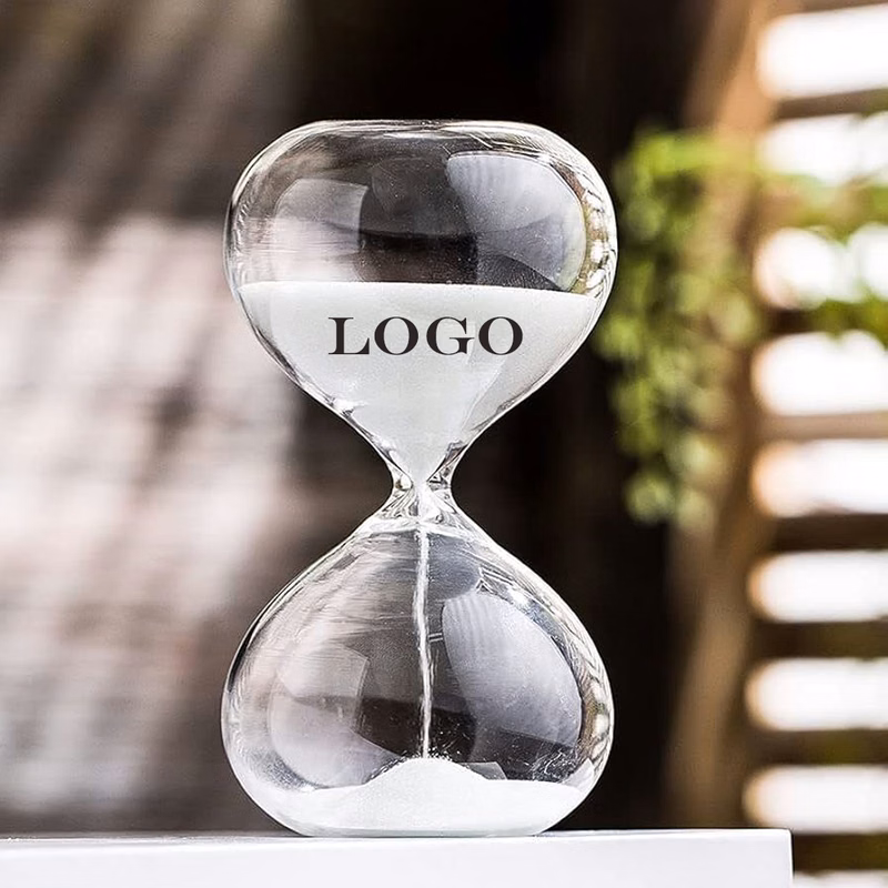 30 Minute Short Modern Glass Sand Timer