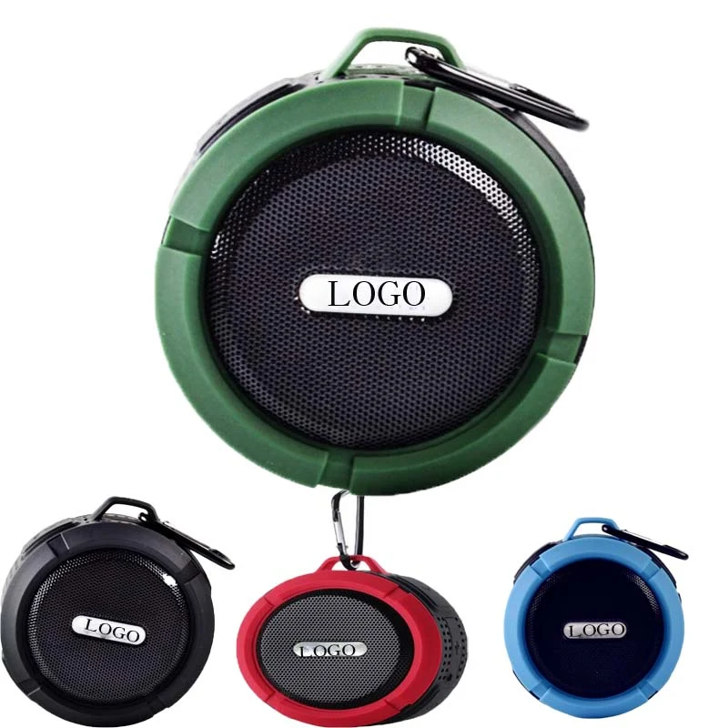 Portable Wireless Bluetooth Speaker w/ Hook 1