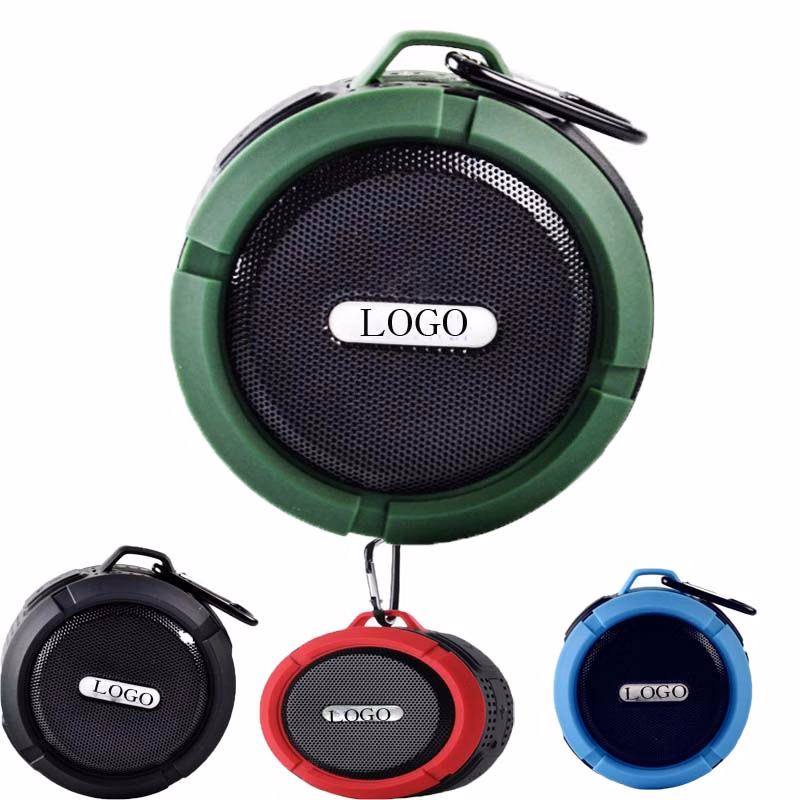 Portable Wireless Bluetooth Speaker w/ Hook