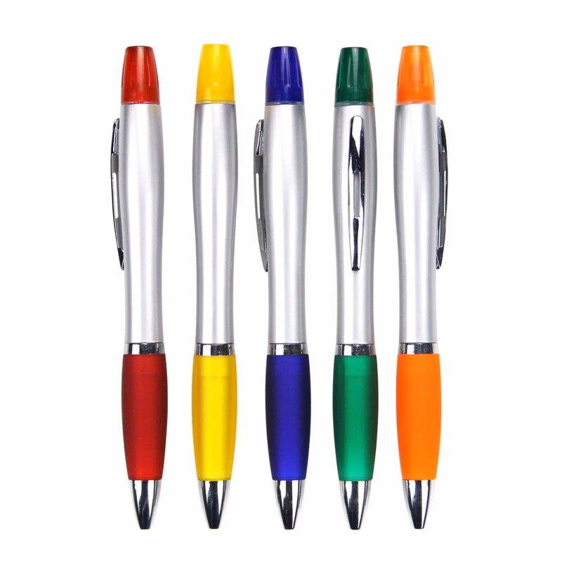 2-in-1 Grip Pen and Highlighter