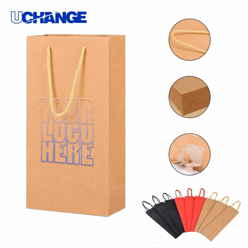 Kraft Paper Wine Bag