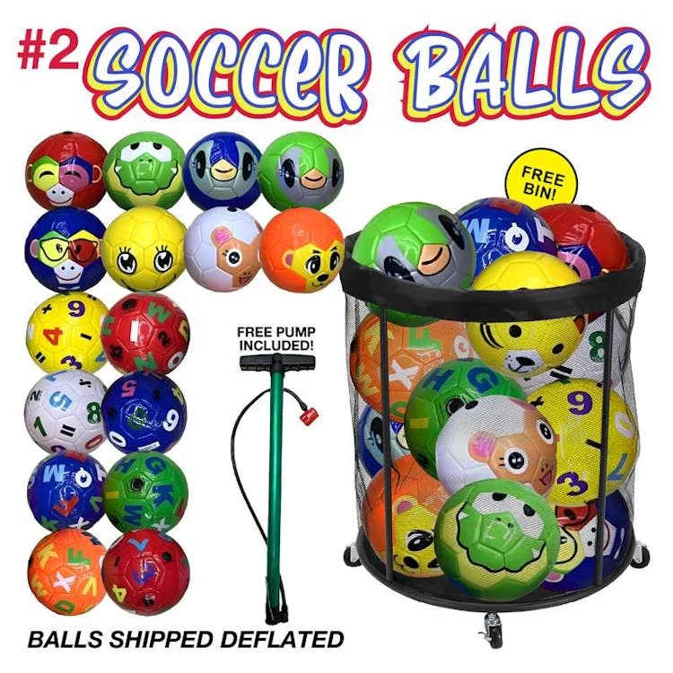 Kid's Soccer Balls Size 2 - Assorted 1
