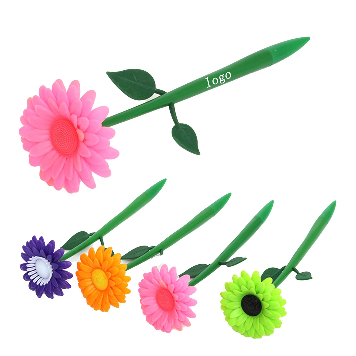 Creative Simulation Flower Beads Pen 1