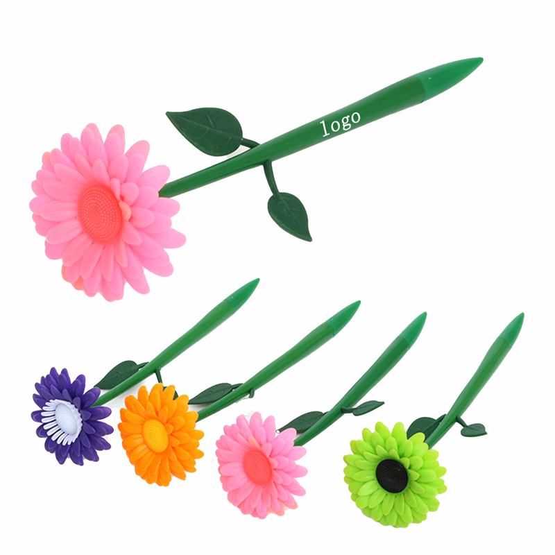 Creative Simulation Flower Beads Pen