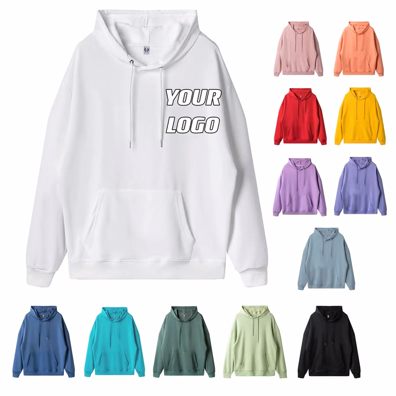 Custom Advertising Long-Sleeve Hoodie Tops Fashion Pullover