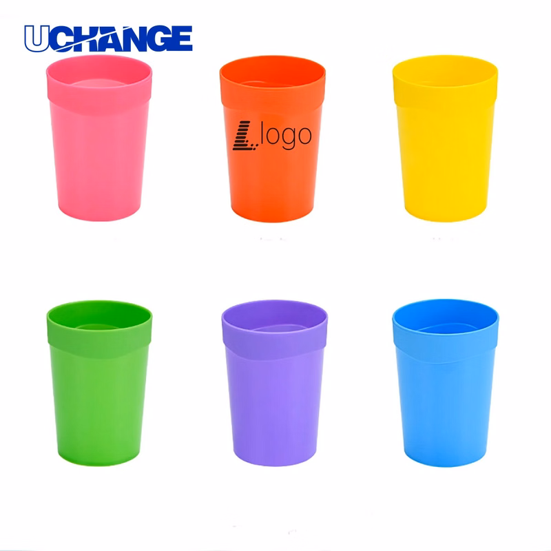 Plastic Square Cup Drinkware for Beverage Service