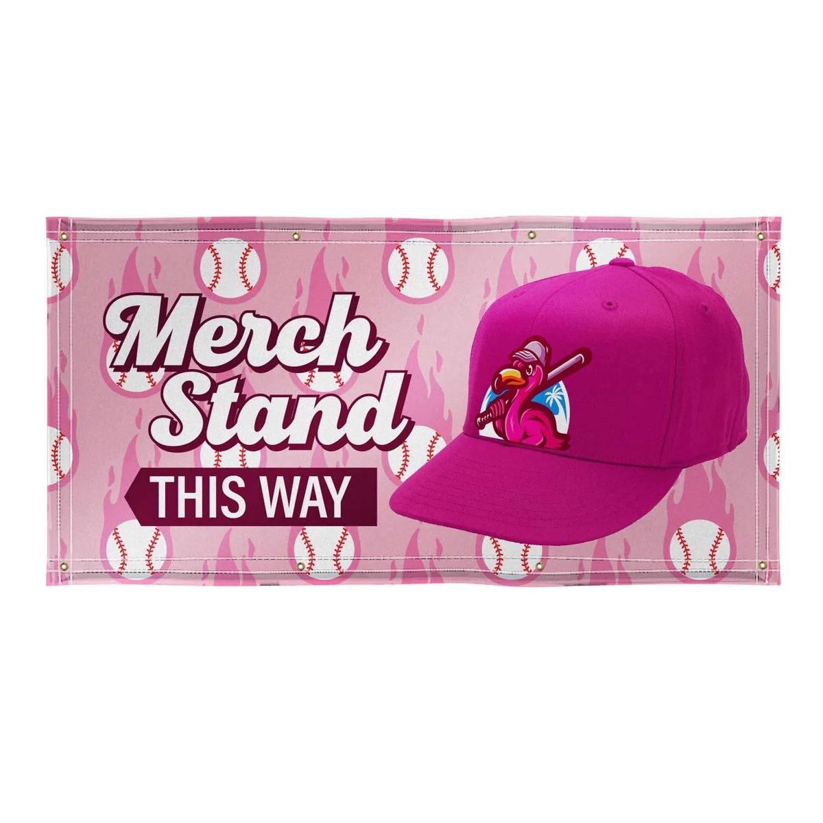 3' x 6' Nylon Banner Single-Sided 1