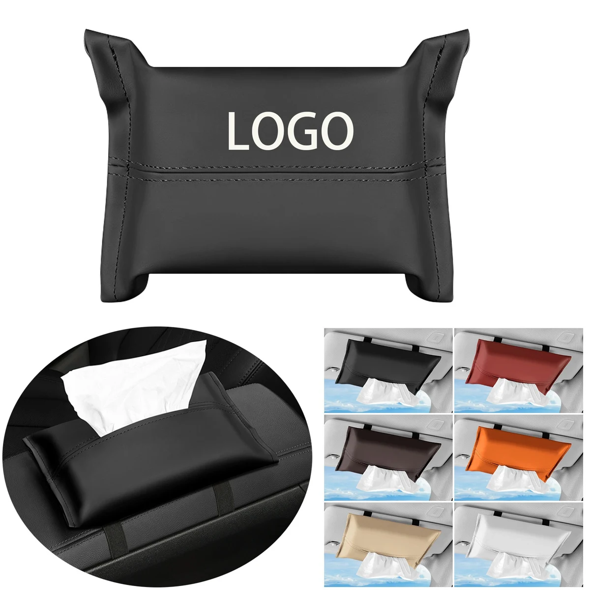 Leather Tissue Case 1