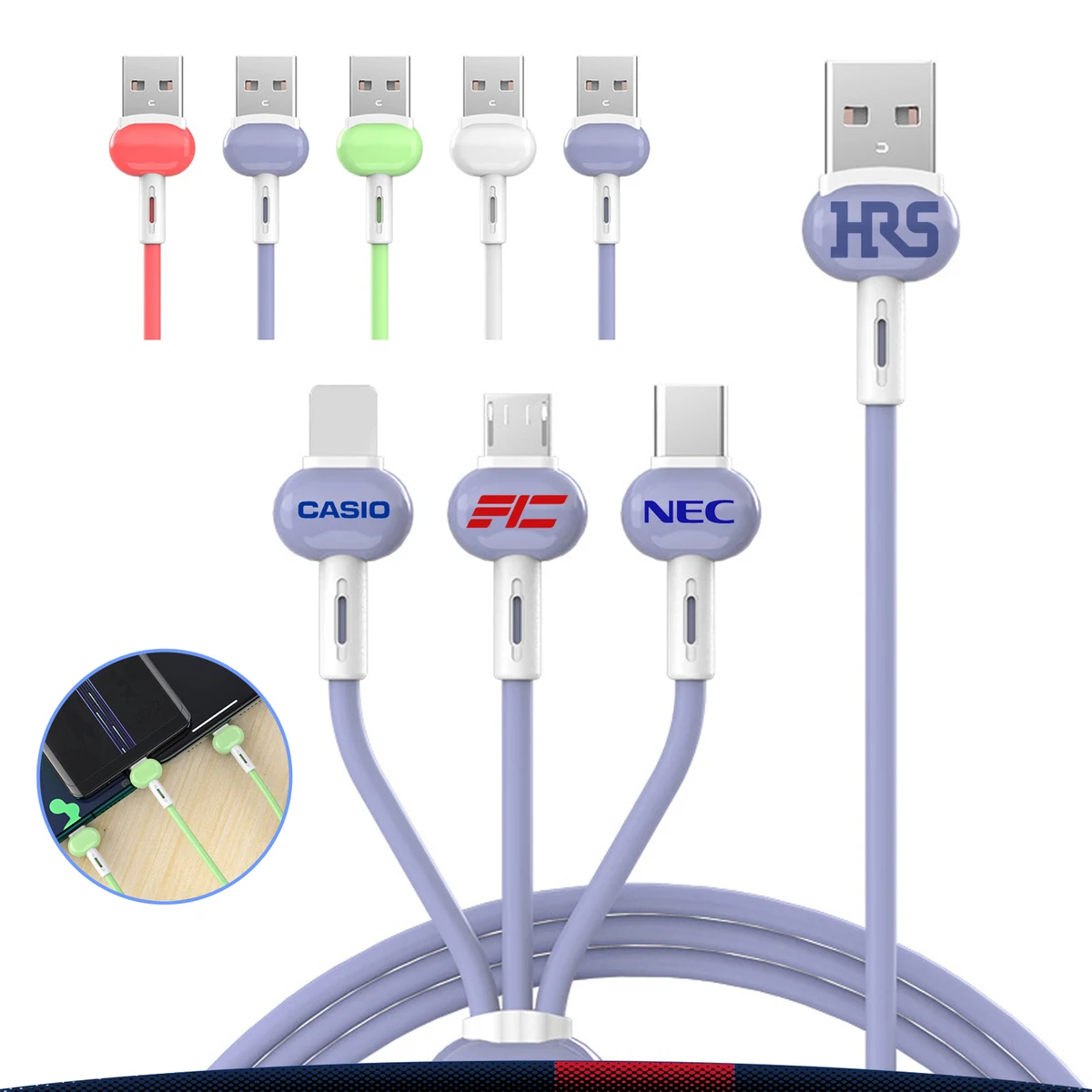 Gyro 3in1 Charging Cable 1