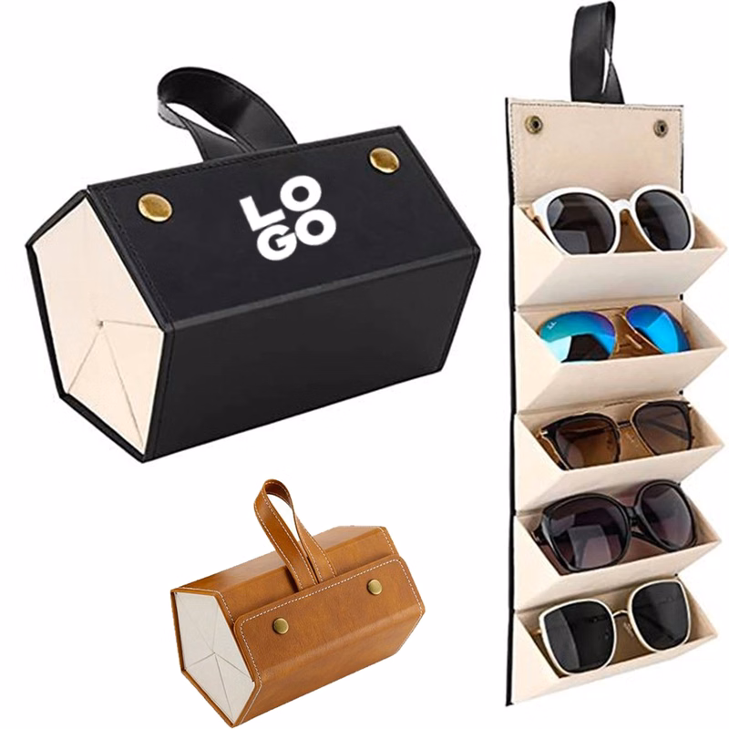 Foldable Eyeglasses Travel Organizer Case