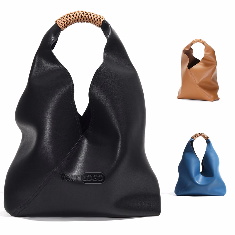 Genuine Leather Stylish hand-to-shoulder tote bag