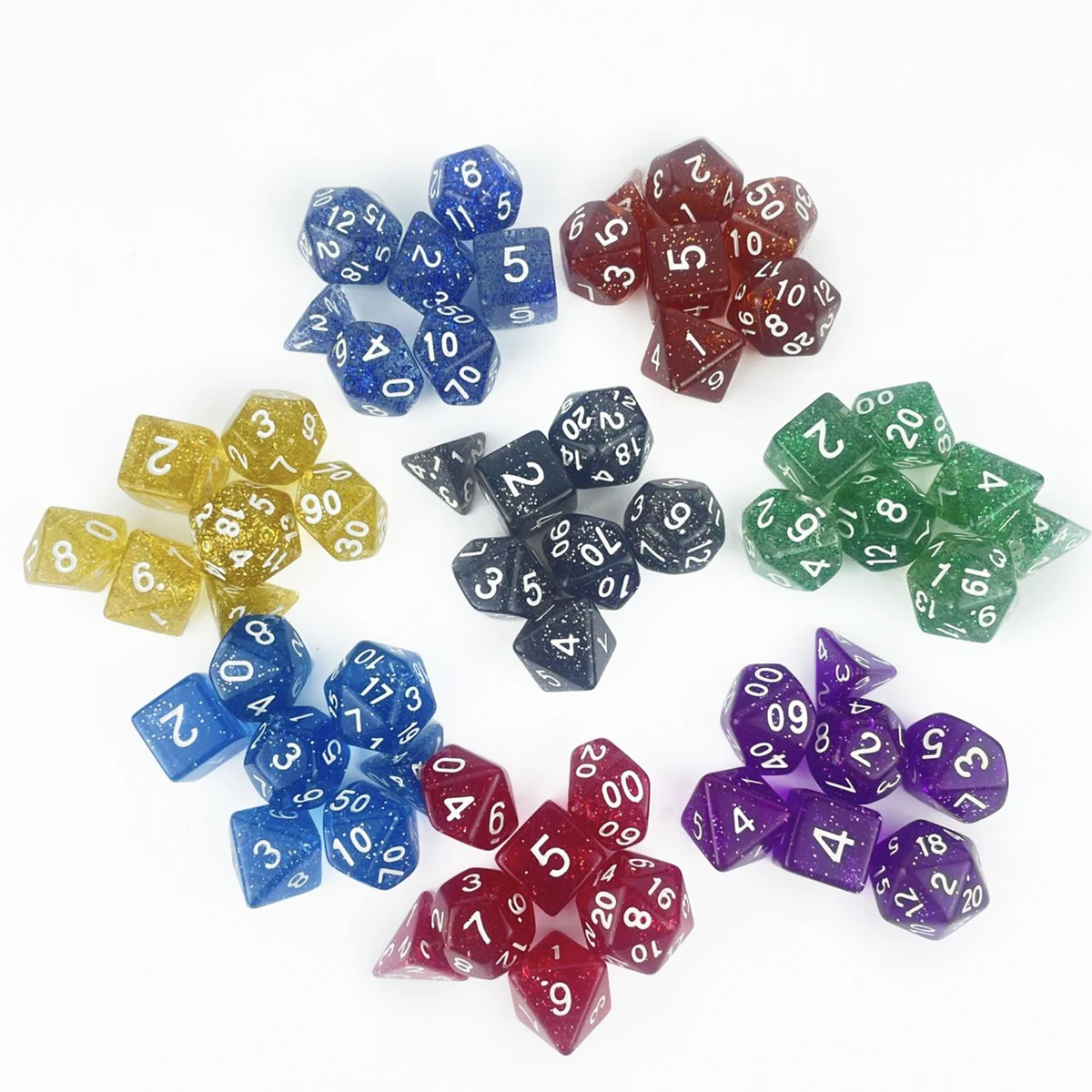 7-piece Polyhedral Dice Set 1