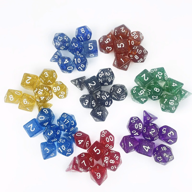 7-piece Polyhedral Dice Set