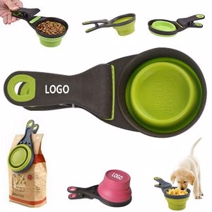 Multifunctional Pet Feeding Scoop Clip