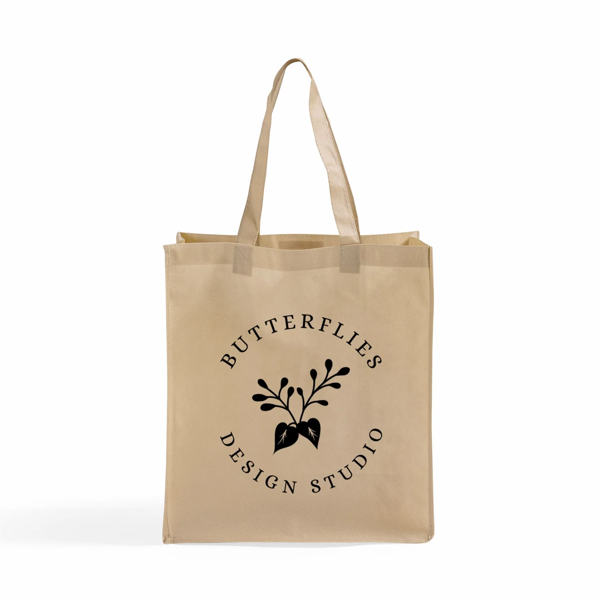 Large Square Non-Woven Tote Bag 1
