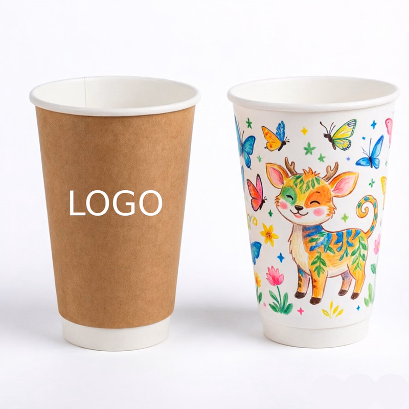 Recyclable Insulated Hot Drink Paper Cups