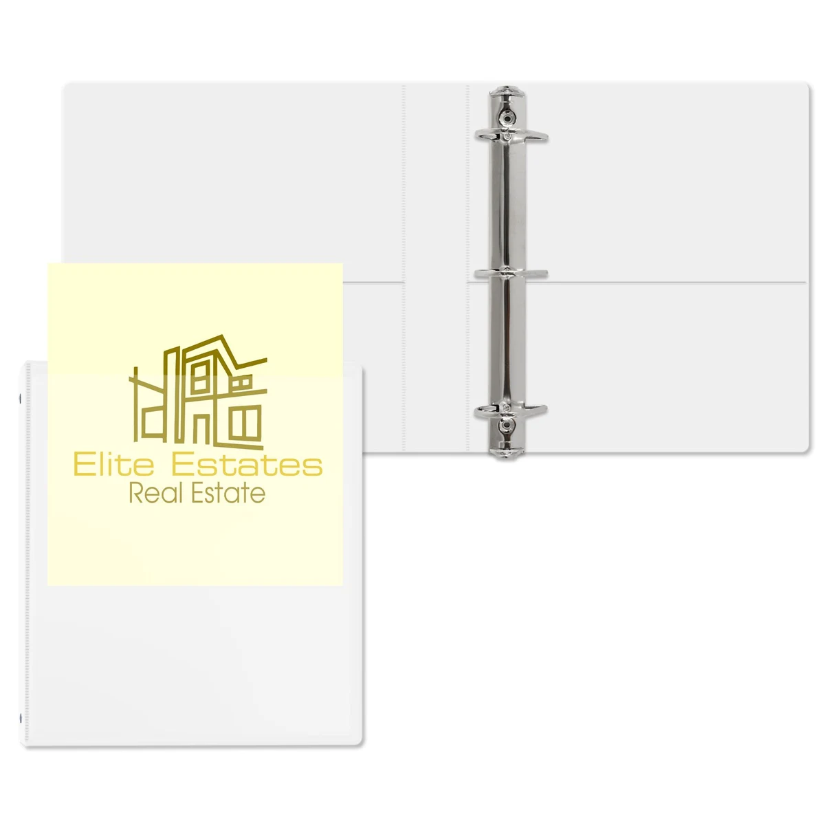 1 1/2" Overlay Angle D Ring Binder 1