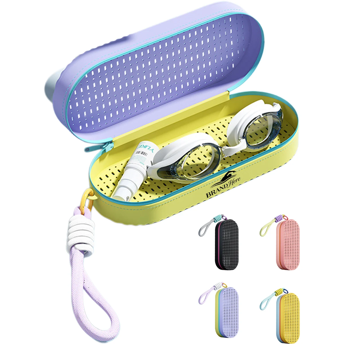 Silicone Swim Goggle Case 1