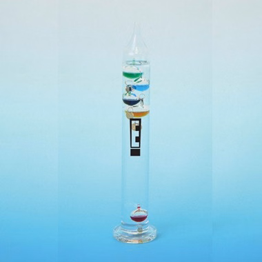 15" GLASS GALILEO THERMOMETER