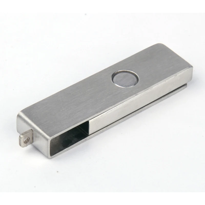 Silver Metal Swivel USB Flash Drive 1