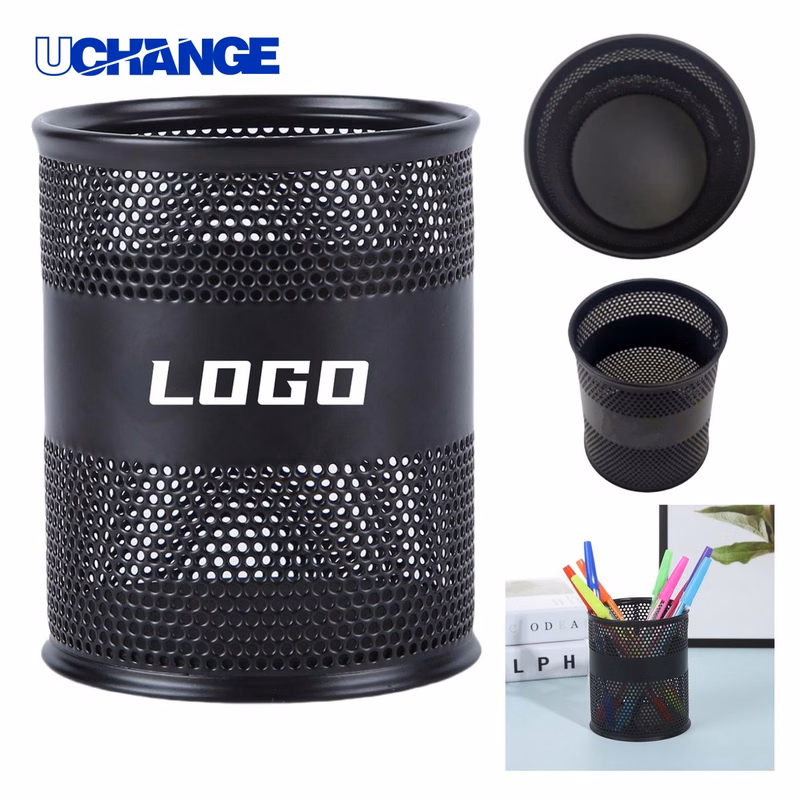 Iron Round Pen Holder