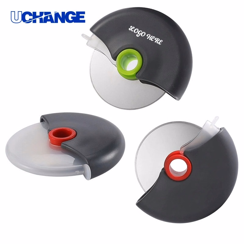 Handheld Stainless Steel Pizza Cutter for Marketing