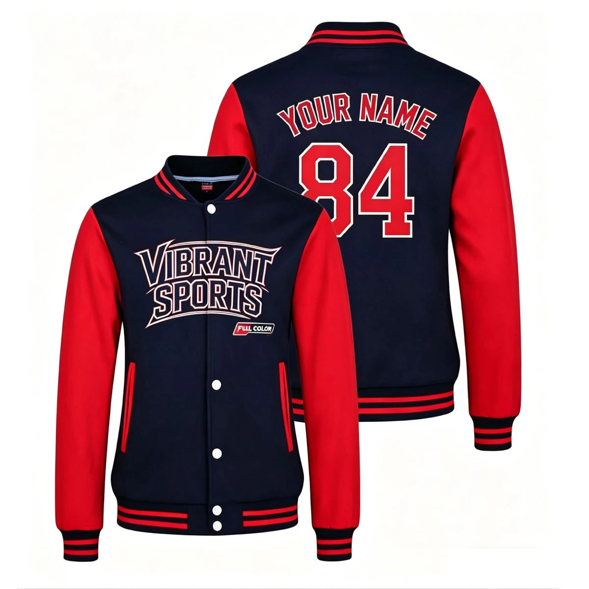 Custom Personalized Varsity Jacket 1