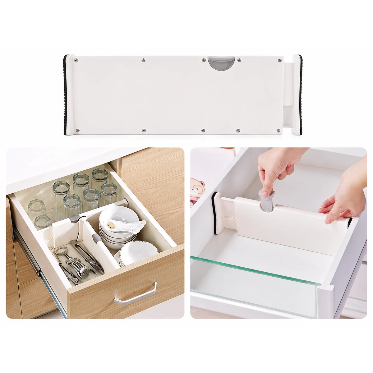 Adjustable Expandable Drawer Divider Organizer 1