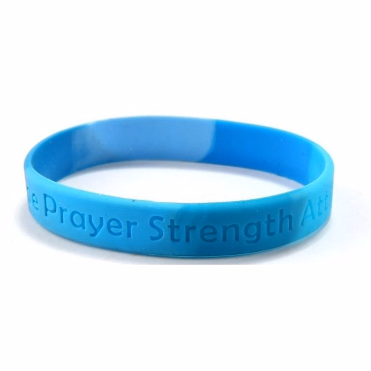 Debossed Silicone Wristband