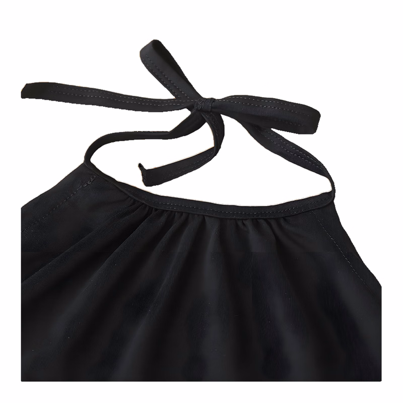 Children's Halter Backless Jumpsuit