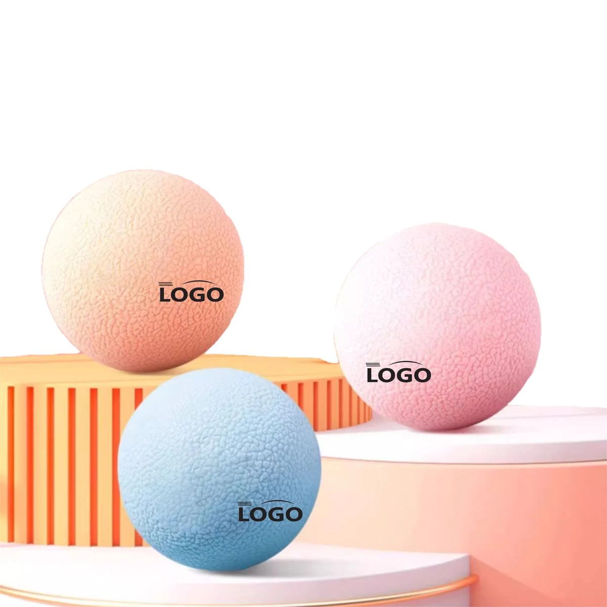 TPE Textured Massage Ball Yoga Roller 1