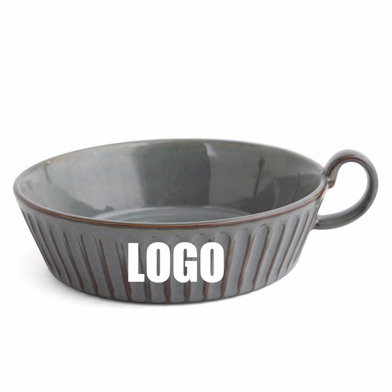 Custom Porcelain 6.7 Inch Fruit Salad Bowls