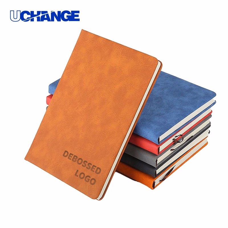 A5 Ruled Notebook Journal with Faux Leather Cover