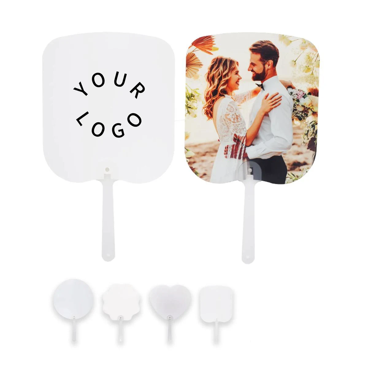 Plastic Handheld Fan with Comfortable Grip Design 1