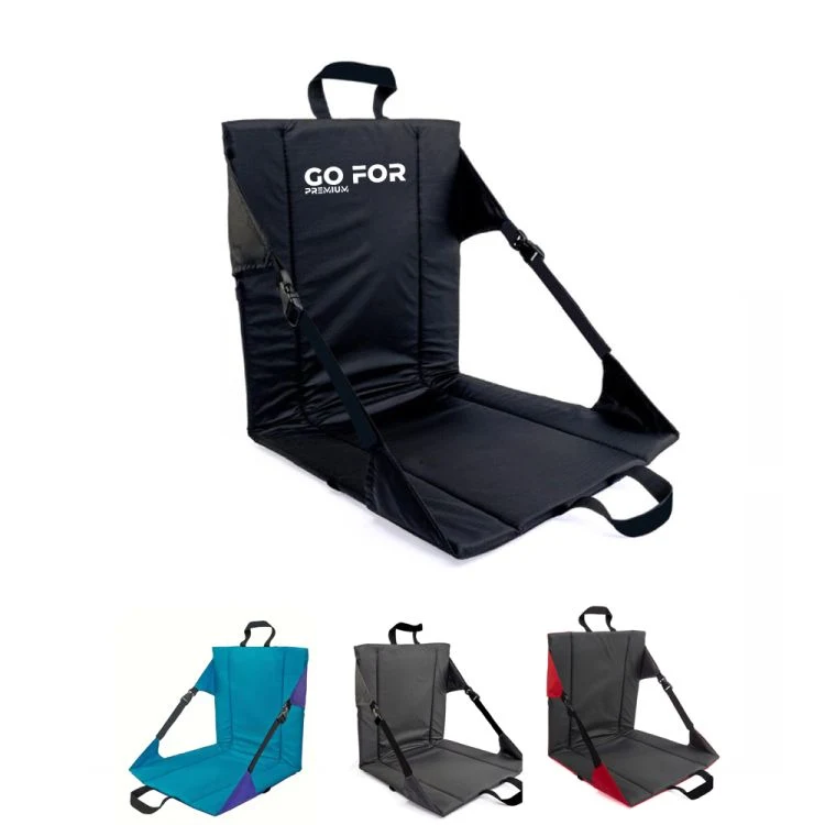 Portable Stadium Seat Bleacher Cushion with Backrest 1