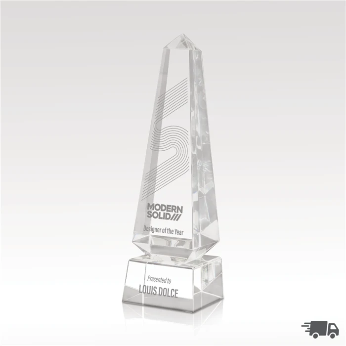 Kasmir Obelisk, Crystal Award 1