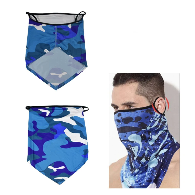 Triangle Face Scarf with Earloop 1