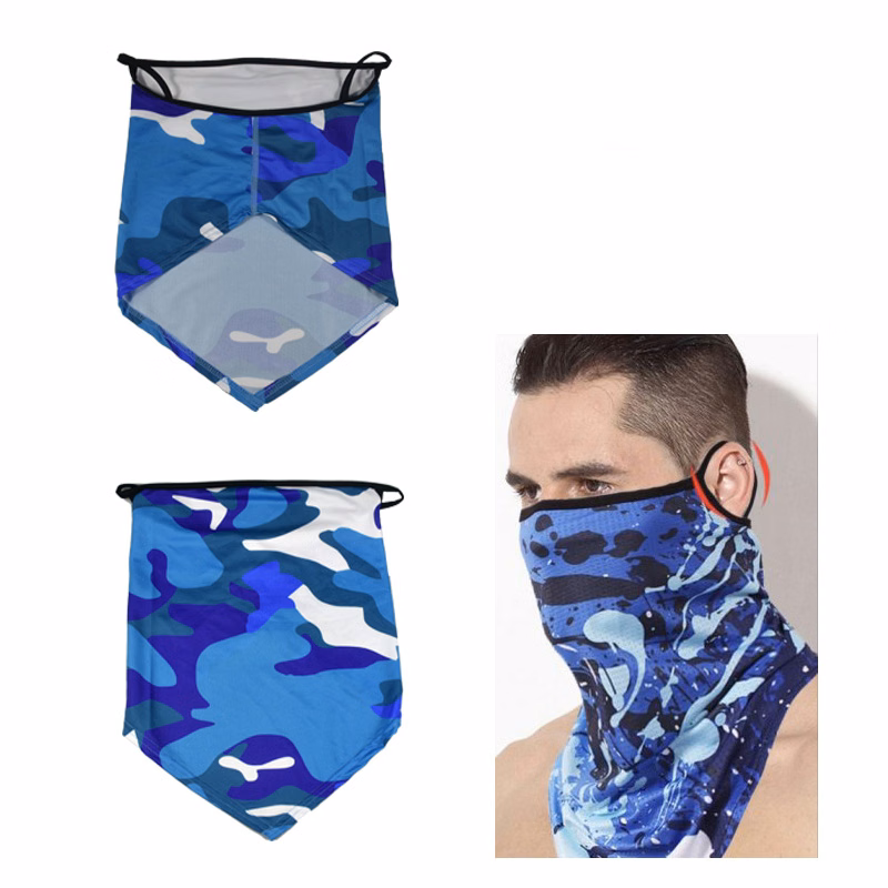 Triangle Face Scarf with Earloop